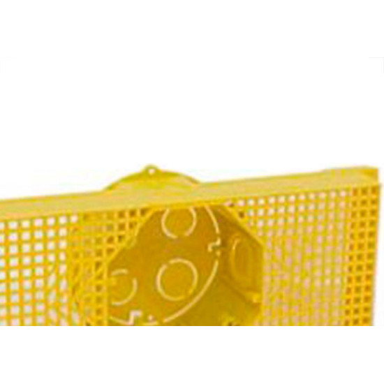 Suporte P/Laje C/Caixa-Piso 25Cm Amarelo Brascom - Kit C/10 Unidades Suporte P/Laje C/Caixa-Piso 25Cm Amarelo Brascom - Kit C/10 Unidades