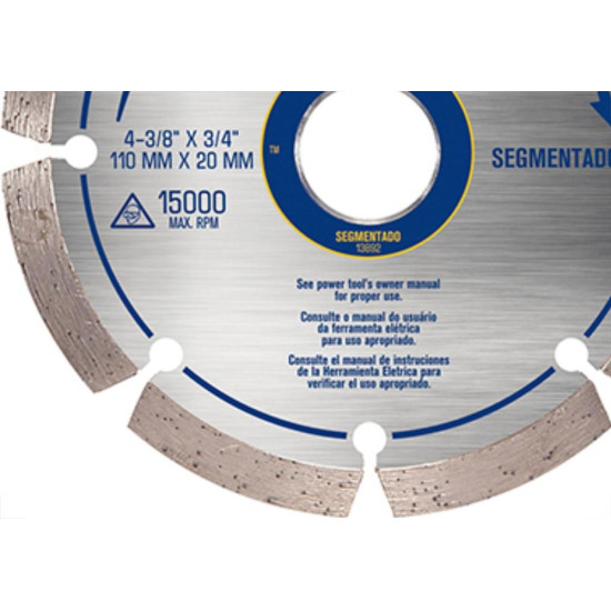 Disco Diam Irwin Segmentado 13892