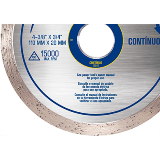 Disco Diam Irwin Liso 13891