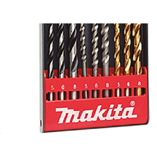 Broca Kit Makita 09Pcs W/A/C