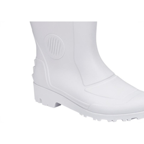 Bota Galocha Pega Forte Branco Cano Medio N.36 Bota Galocha Pega Forte Branco Cano Medio N.36