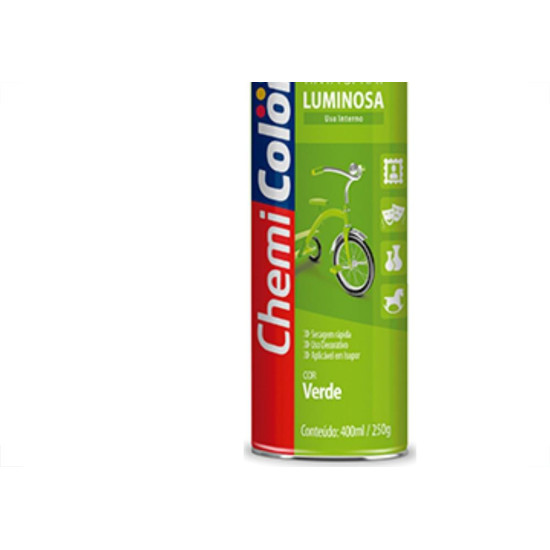 Spray Chemicolor Luminosa Verde 400Ml Spray Chemicolor Luminosa Verde 400Ml