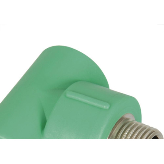 Tee Ppr F/M/F Cent Ins Met 20X1/2 Amanco Tee Ppr F/M/F Cent Ins Met 20X1/2 Amanco