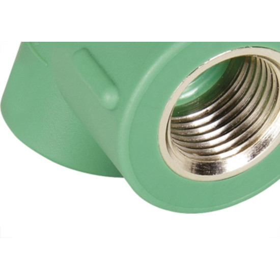 Cotovelo Ppr F/F Ins Met 20X1/2X90 Amanc Cotovelo Ppr F/F Ins Met 20X1/2X90 Amanc