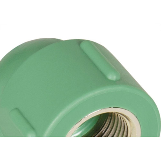 Cotovelo Ppr F/F Ins Met 20X1/2X90 Amanc Cotovelo Ppr F/F Ins Met 20X1/2X90 Amanc