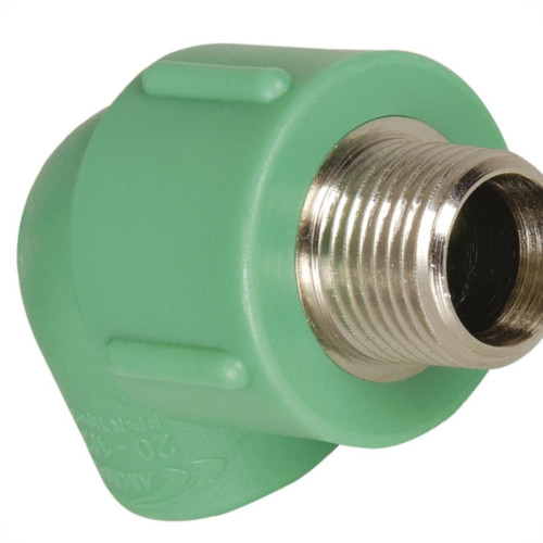 Cotovelo Ppr F/M Ins Met 25X3/4X90 Amanc Cotovelo Ppr F/M Ins Met 25X3/4X90 Amanc
