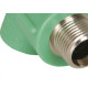 Cotovelo Ppr F/M Ins Met 25X3/4X90 Amanc Cotovelo Ppr F/M Ins Met 25X3/4X90 Amanc