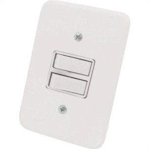 Kit C/2 - Conjunto Radial Pollar 1901007 1 Interruptor Si...
