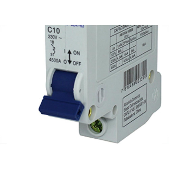 Disjuntor Jng Din Unip 20A Dz47- 63 C