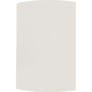 Kit C/2 - Espelho Placa Peesa Alfa P1500 4X2 Cega Branco