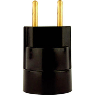 Pino Porta Lampada Foxlux Preto 43.06T - Kit C/20 Unidades
