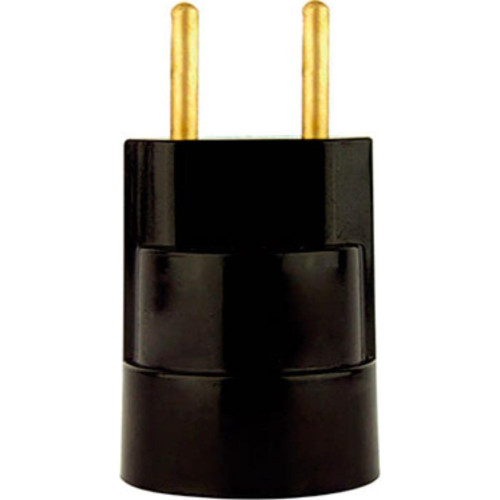 Pino Porta Lampada Foxlux Preto 43.06T - Kit C/20 Unidades