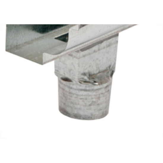 Emenda C/Bocal Moldura 28 Calha Forte