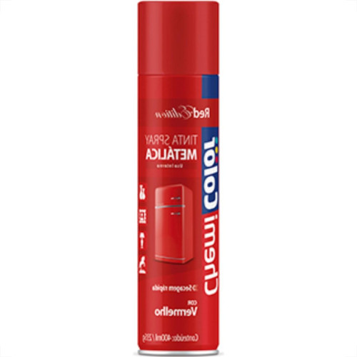 Spray Chemicolor Metalica Vermelho 400Ml Spray Chemicolor Metalica Vermelho 400Ml