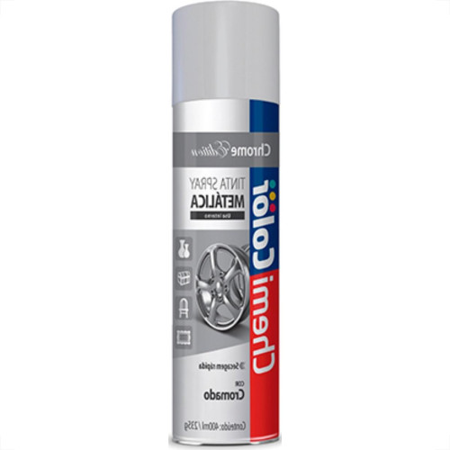 Spray Chemicolor Metalica Cromado 400Ml Spray Chemicolor Metalica Cromado 400Ml