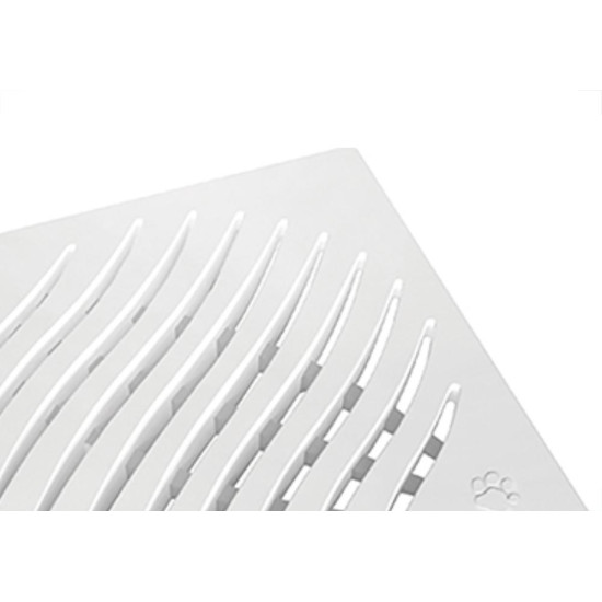 Grelha Plast Quad Branco 10X10 Tigre