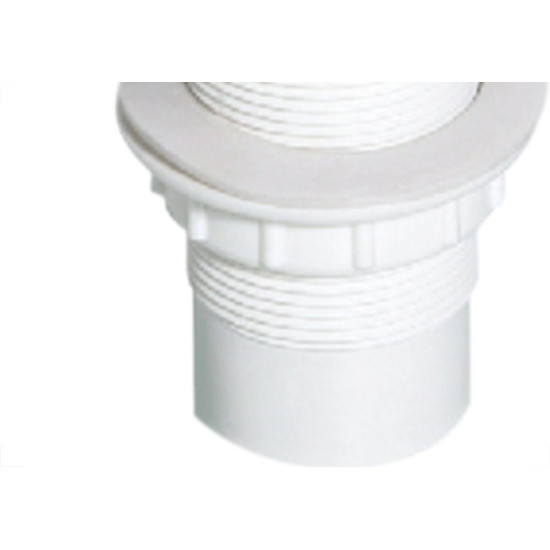 Valvula Plast Tanque Luconi 1.1/2 Branco - Kit C/25 Unidades Valvula Plast Tanque Luconi 1.1/2 Branco - Kit C/25 Unidades