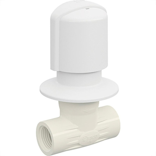 Registro Tigre Chuveiro Branco 25Mm Comp Ll Registro Tigre Chuveiro Branco 25Mm Comp Ll