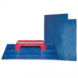 Desempenadeira Pvc Seniors Azul Corrugada 22X34