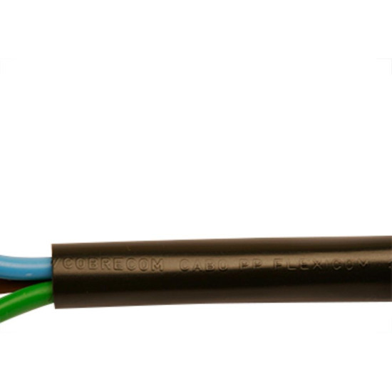 Cabo Pp Flexivel Cobrecom 3X1.5 Cabo Pp Flexivel Cobrecom 3X1.5