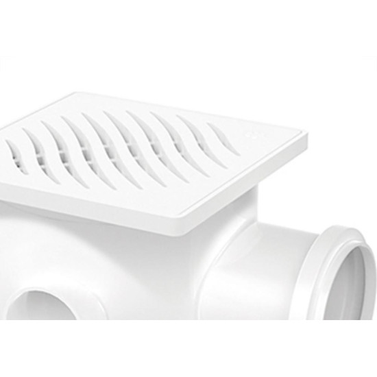 Caixa Sifonada Tigre Quad Branco 10X10 N71