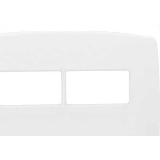 Espelho Placa Radial Modular Branco 4X4 4Mod Dist 3008