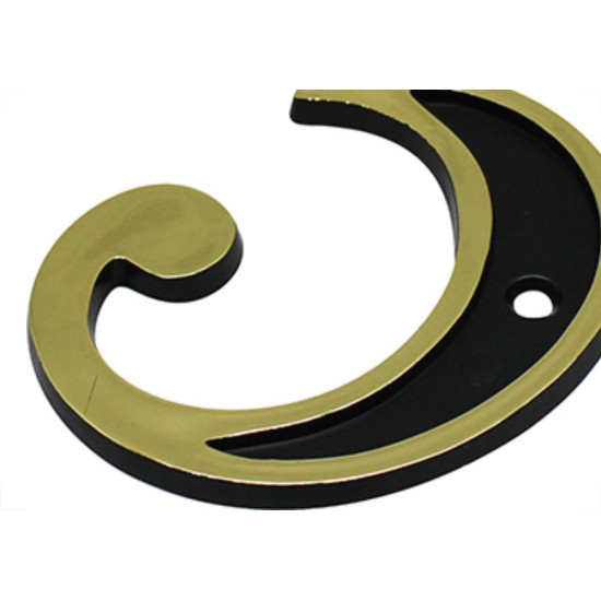 Numero Colonial Emave 3 Dourado