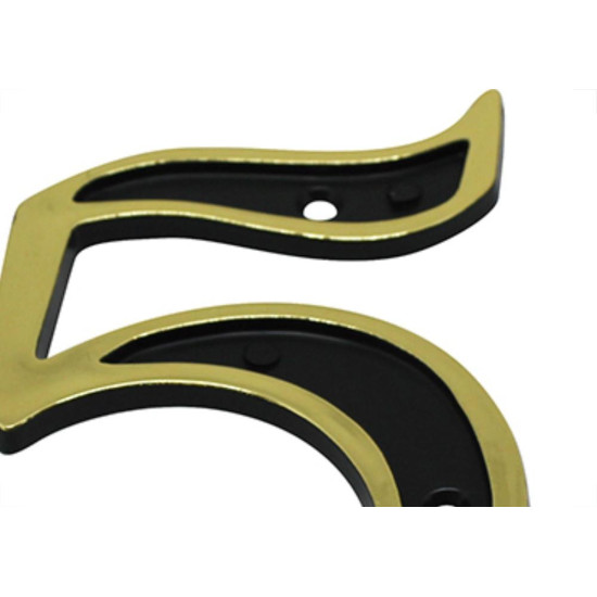 Numero Colonial Emave 5 Dourado