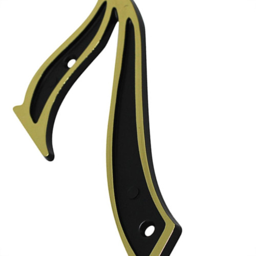 Numero Colonial Emave 7 Dourado Numero Colonial Emave 7 Dourado