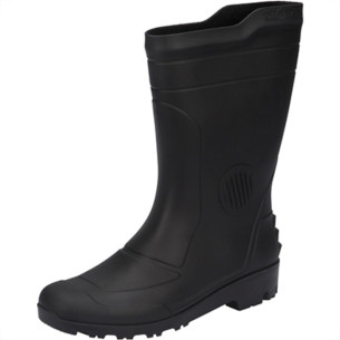 Bota Galocha Grendene Preto Cano Medio N.34/35