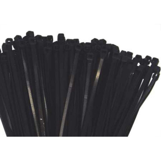 Abracadeira Nylon Brasfort 2,5X200 Preto C/100 Abracadeira Nylon Brasfort 2,5X200 Preto C/100
