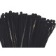 Abracadeira Nylon Brasfort 3,6X150 Preto C/100