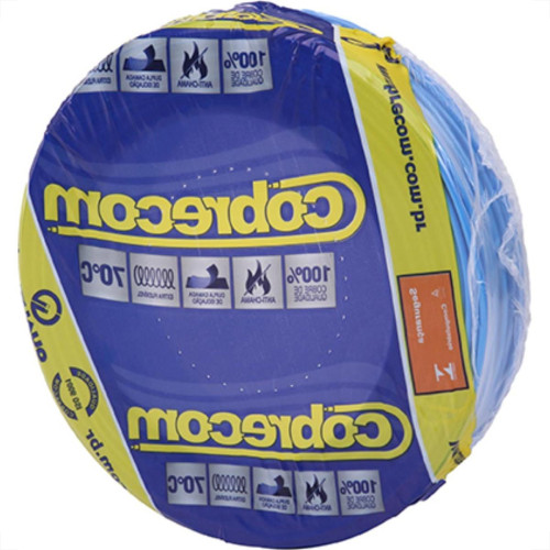 Fio Cabo Auto Cobrecom 100mts 1,5mm Azul Fio Cabo Auto Cobrecom 100mts 1,5mm Azul