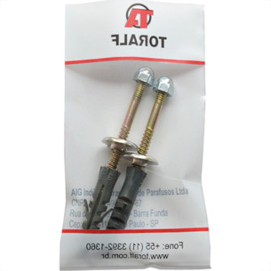 Paraf P/Vaso Latao Luxo B08 C/2 1071