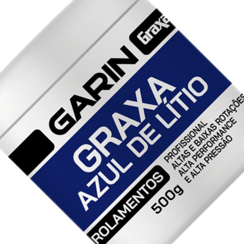 Graxa De Litio Azul 500G Pote Garin Graxa De Litio Azul 500G Pote Garin
