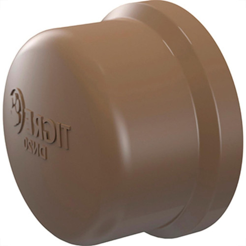 Caps Tigre PVC Liso Liso D 1.1/4 Marrom Caps Tigre PVC Liso Liso D 1.1/4 Marrom