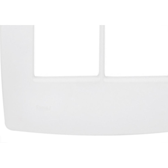 Espelho Placa Radial Modular Branco 4X4 4Mod 1703007