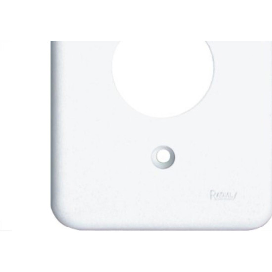 Espelho Placa Radial Pollar 1702003 4X2 1Tomada Red