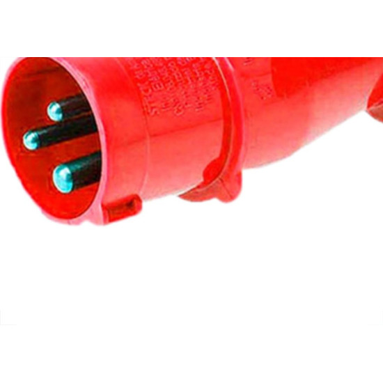 Plug Steck 2P+T 16A 380/440V 9H Vermelho 3079 Plug Steck 2P+T 16A 380/440V 9H Vermelho 3079