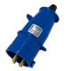 Plug Steck 2P+T 32A 200/250V 6H Azul 3276 Plug Steck 2P+T 32A 200/250V 6H Azul 3276