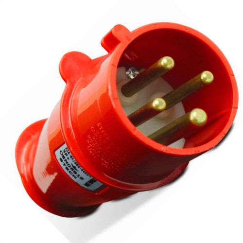 Plug Steck 3P+T 16A 380/440V 6H Vermelho 4076 Plug Steck 3P+T 16A 380/440V 6H Vermelho 4076