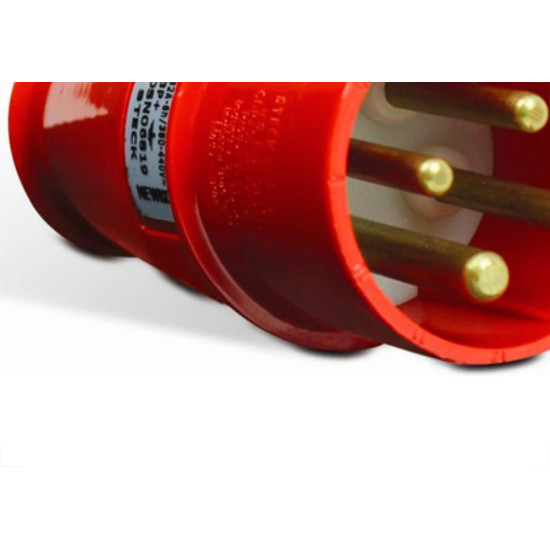 Plug Steck 3P+T 16A 380/440V 6H Vermelho 4076 Plug Steck 3P+T 16A 380/440V 6H Vermelho 4076
