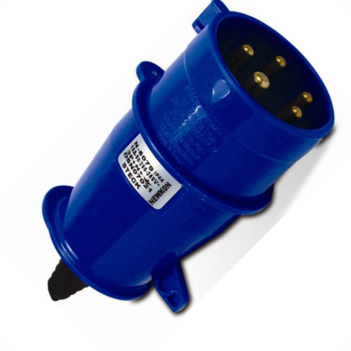 Plug Steck 3P+T 16A 200/250V 9H Azul 4079 Plug Steck 3P+T 16A 200/250V 9H Azul 4079
