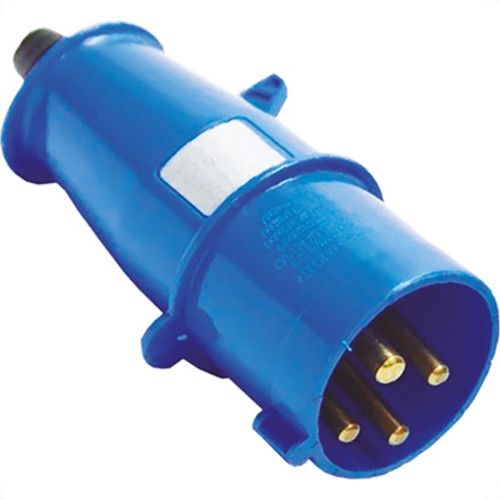 Plug Steck 3P+T 32A 200/250V 9H Azul 4279 Plug Steck 3P+T 32A 200/250V 9H Azul 4279