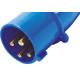 Plug Steck 3P+T 32A 200/250V 9H Azul 4279 Plug Steck 3P+T 32A 200/250V 9H Azul 4279