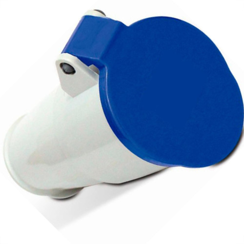Acoplamento Steck 2P+T 16A 200/250 Azul 3056 Acoplamento Steck 2P+T 16A 200/250 Azul 3056