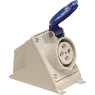 Tomada Steck Sobr.3P+T 16A 250V9H Az4009 Tomada Steck Sobr.3P+T 16A 250V9H Az4009