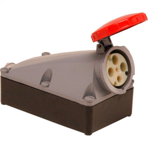 Tomada Steck Sobr.3P+T 63A 440V6H Vm4506