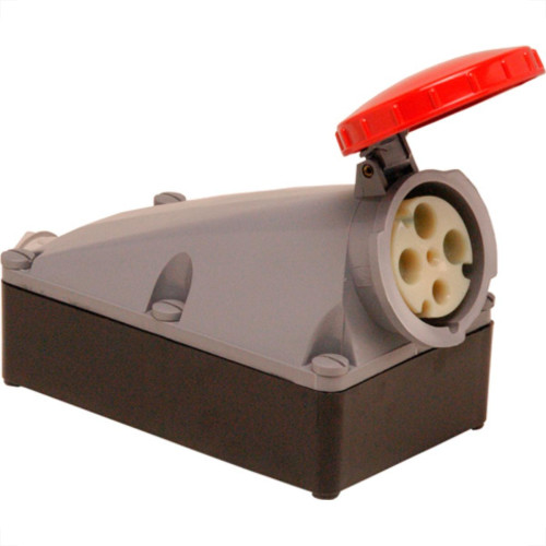 Tomada Steck Sobr.3P+T 63A 440V6H Vm4506