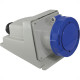 Tomada Steck Sobr.3P+T 63A 250V9H Az4509 Tomada Steck Sobr.3P+T 63A 250V9H Az4509